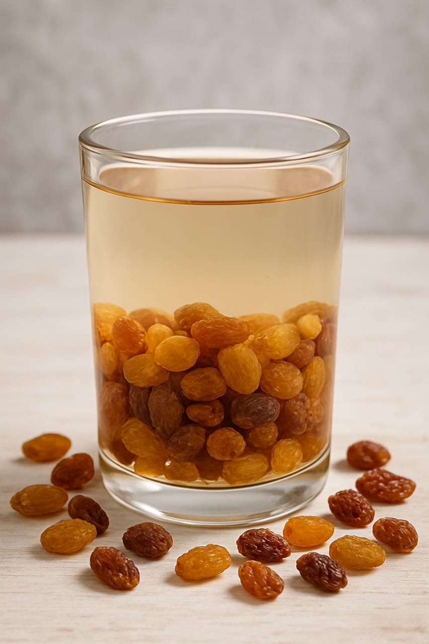10 Benefits of Daily Drinking Soaked Raisin Water